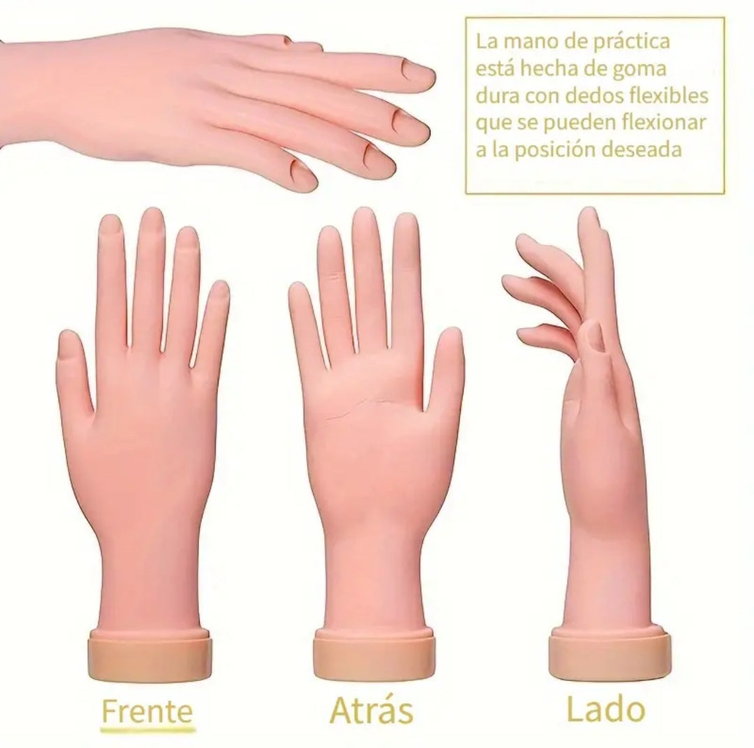 Mano de Práctica en Silicone