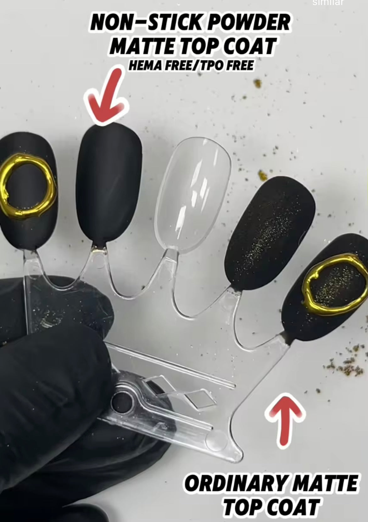 Non-Stick Powder Matte Top