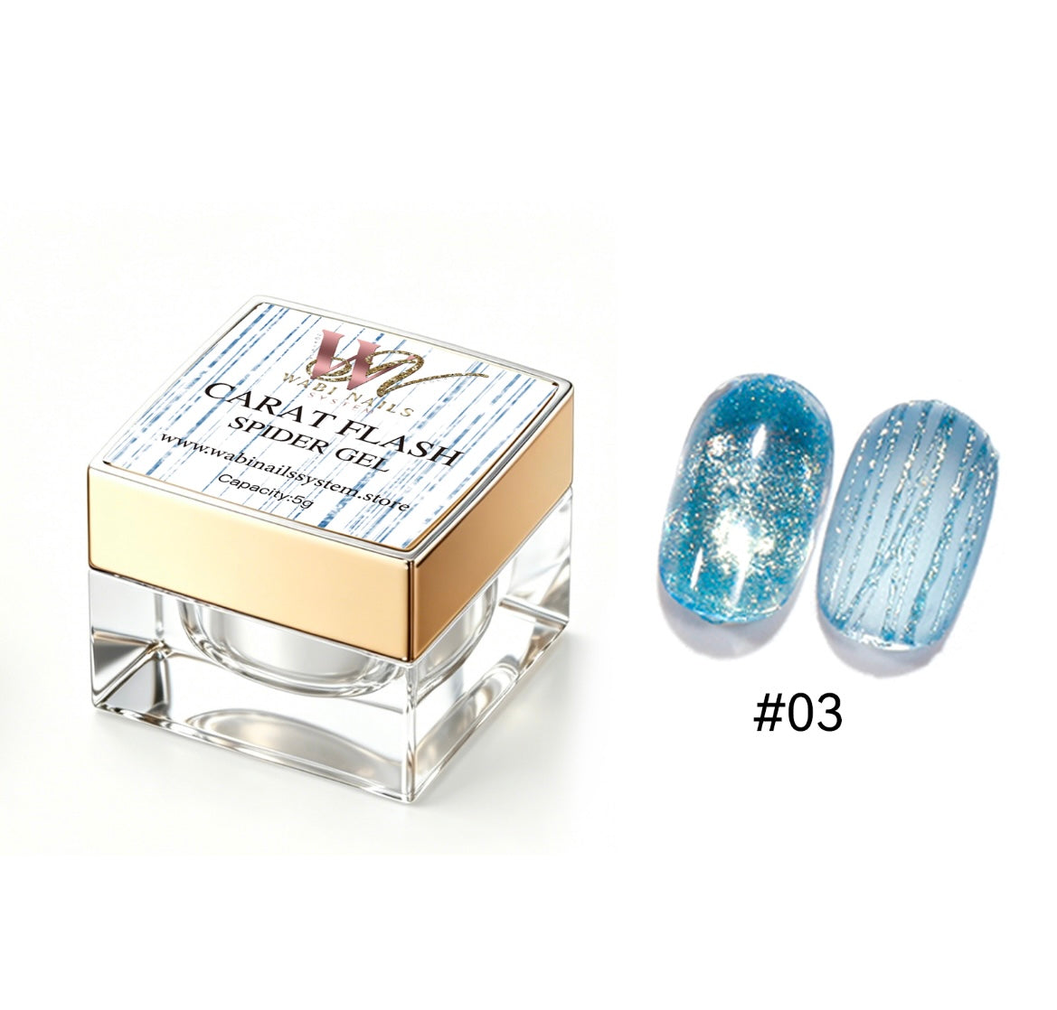 Carat Flash Spider Gel 03