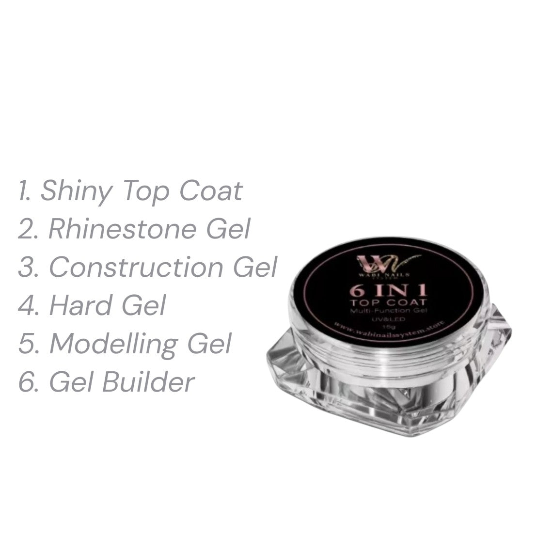 6 in 1 Top Coat